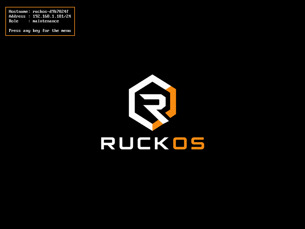 RuckOS Linux logo